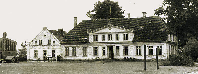 Historische Ansicht von Gut Rosengarten, um 1884