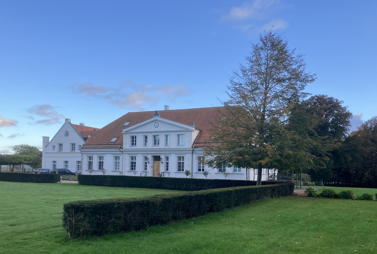 Gutshaus Rosengarten nach dem Wiederaufbau im Jahr 2021