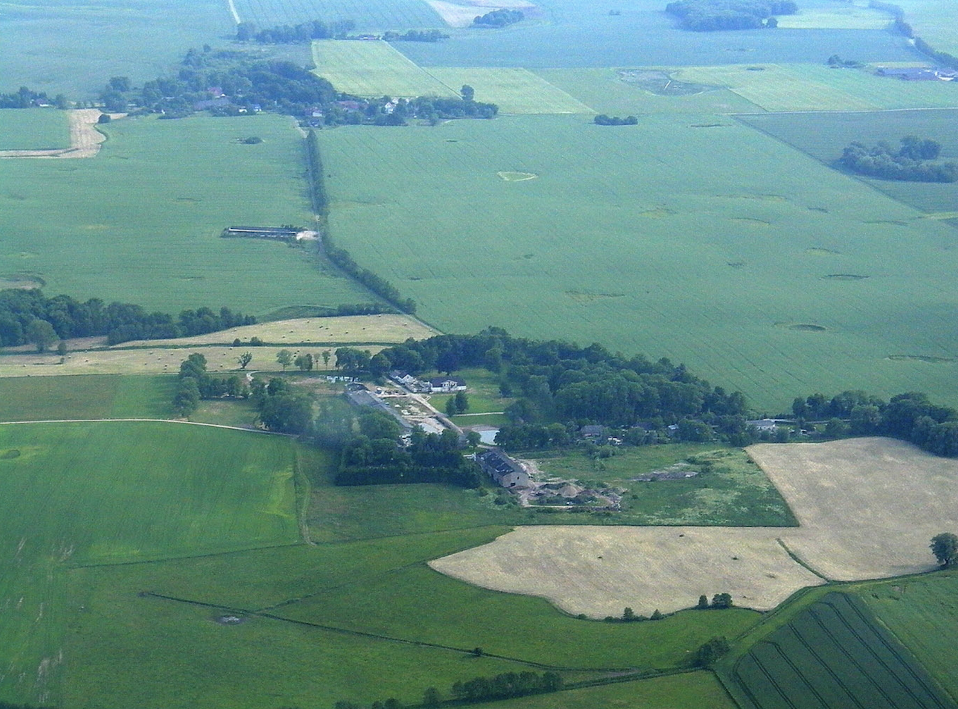 Luftbild Gut Rosengarten, 2005